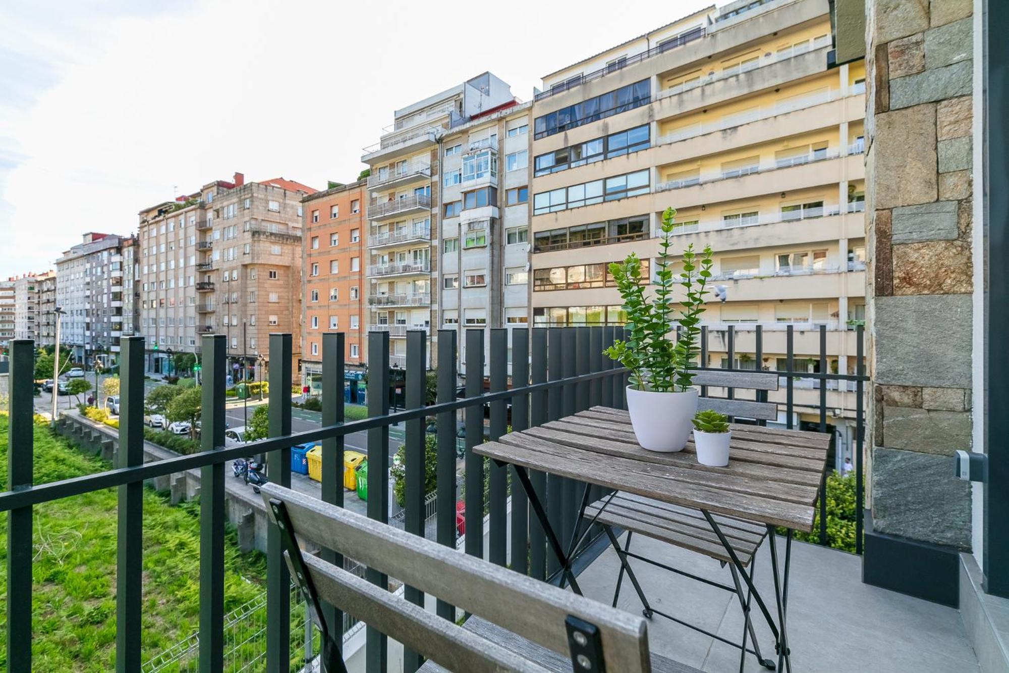 Elegante Y Luminoso En Vigo - Apto 6 By Cabana Rentals מראה חיצוני תמונה