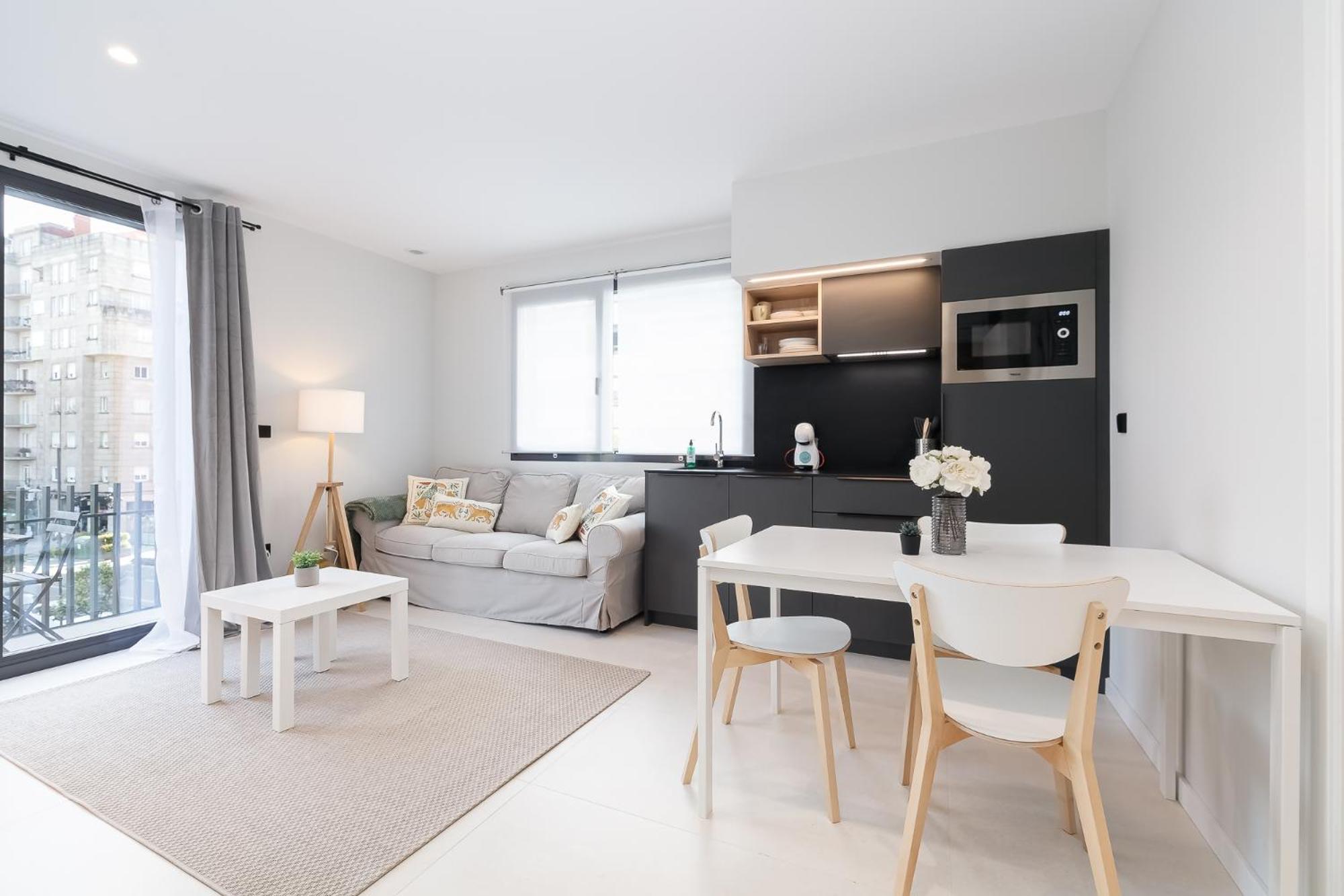Elegante Y Luminoso En Vigo - Apto 6 By Cabana Rentals מראה חיצוני תמונה